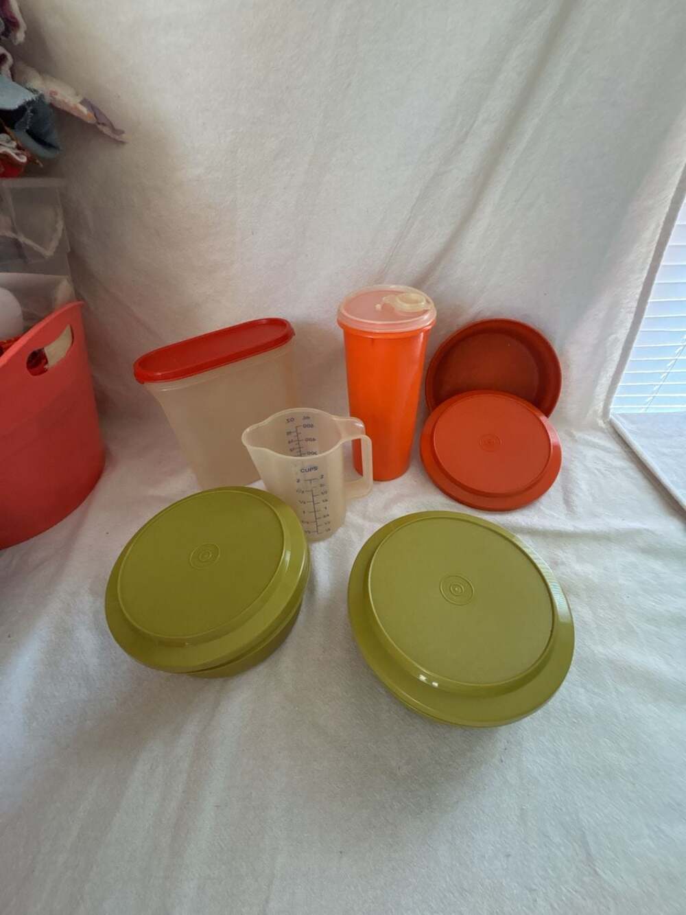 Vintage Tupperware Mix and Match Kitchen Storage Containers Lot